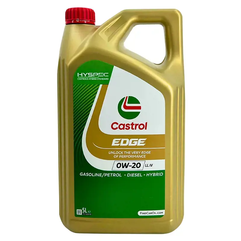 Castrol EDGE 0W-20 LL IV Tam Sentetik Motor Yağı 5 Litre (3429796) - Orijinal Ürün | ApexParts