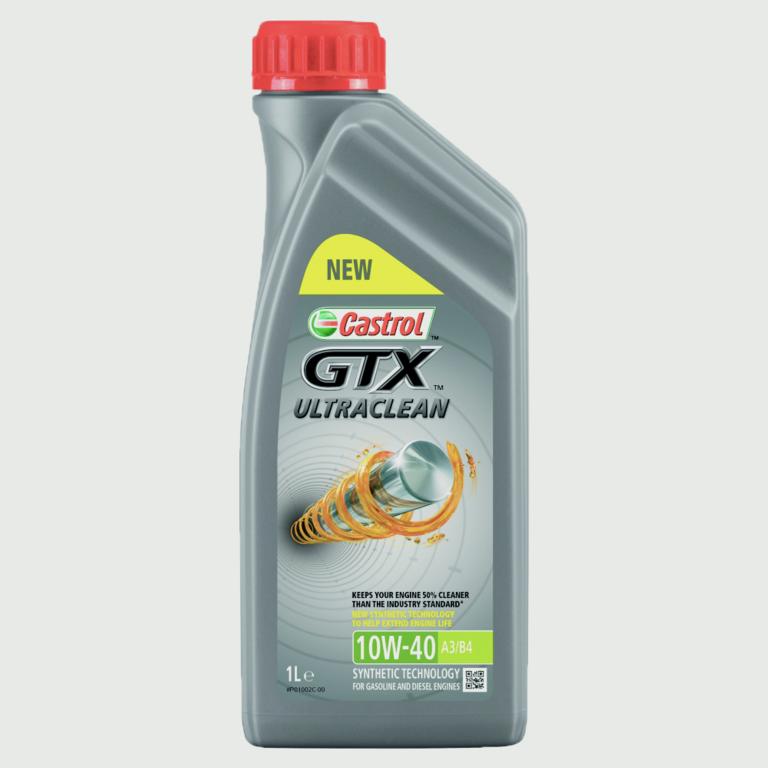 Castrol GTX 10W-40 Ultraclean A3/B4 Motor Yağı 1 Litre (3430133) - Orijinal Ürün | ApexParts