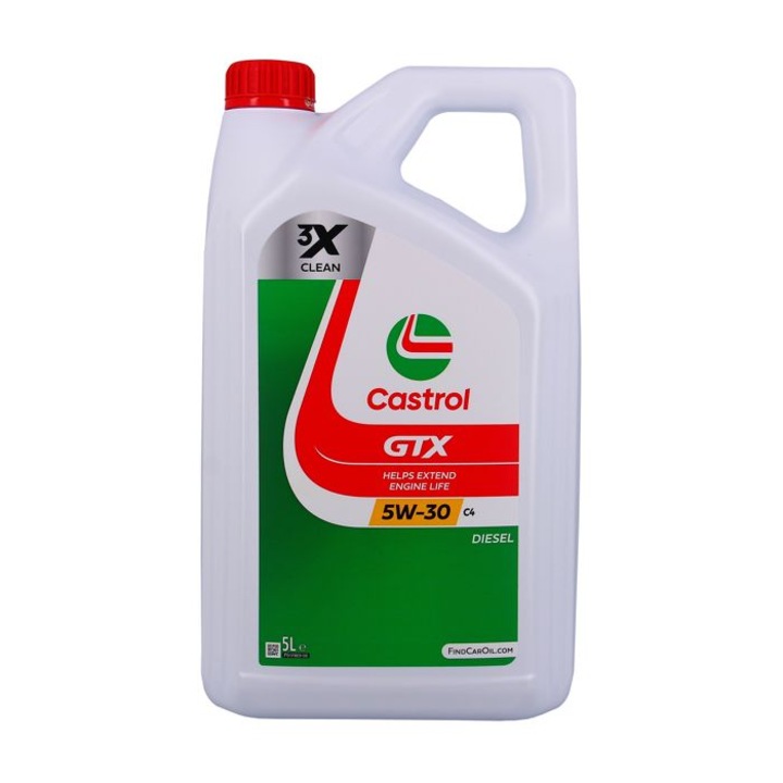 Castrol GTX 5W-30 C4 DPF Motor Yağı 5 Litre (3430116) - Orijinal Ürün | ApexParts
