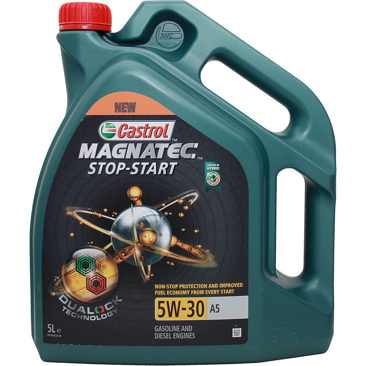 Castrol MAGNATEC 5W-30 A5/B5 Tam Sentetik Motor Yağı 5 Litre (3429866) - Orijinal Ürün | ApexParts