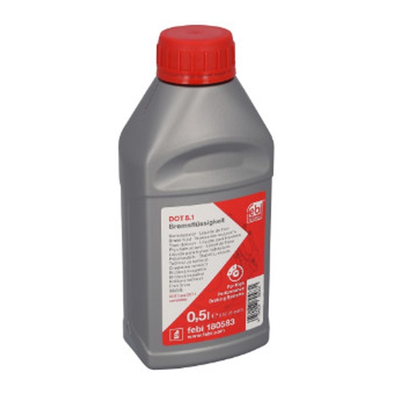 FEBİ FREN HİDROLİĞİ DOT 5.1 0,5 LT (180583) - Orijinal Ürün | ApexParts