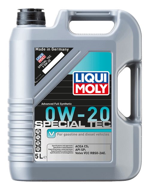 LIQUI MOLY 0W-20 Motor Yağı Special Tec V 5 Litre (20632) - Orijinal Ürün | ApexParts