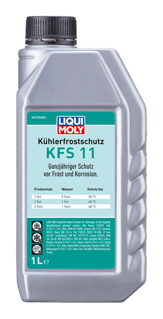 LIQUI MOLY Antifriz Coolant & Antifreeze KFS 11 1 Litre (21149) - Orijinal Ürün | ApexParts