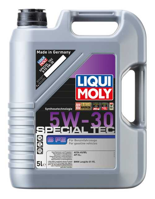 LIQUI MOLY 5W-30 Motor Yağı Special Tec B FE 5 Litre (21382) - Orijinal Ürün | ApexParts