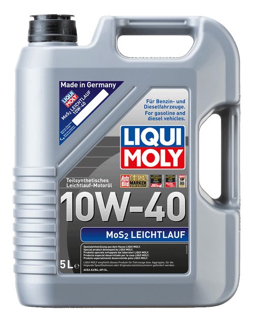 LIQUI MOLY 10W-40 Motor Yağı MoS2 Leichtlauf 5 Litre (2184) - Orijinal Ürün | ApexParts