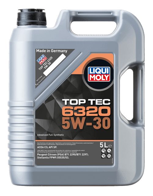 LIQUI MOLY 5W-30 Motor Yağı Top Tec 6320 5 Litre (23167) - Orijinal Ürün | ApexParts
