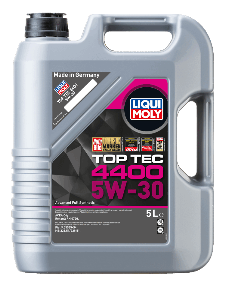 LIQUI MOLY 5W-30 Motor Yağı Top Tec 4400 5 Litre (2322) - Orijinal Ürün | ApexParts