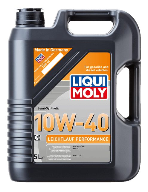 LIQUI MOLY 10W-40 Motor Yağı Leichtlauf Performance 5 Litre (2536) - Orijinal Ürün | ApexParts