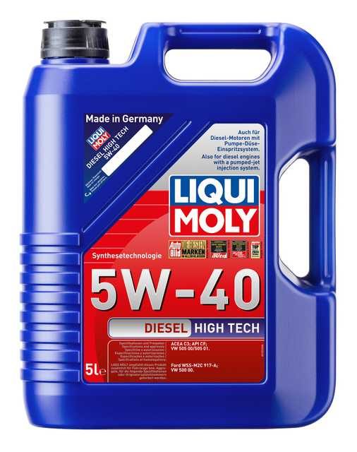 LIQUI MOLY 5W-40 Motor Yağı Diesel High Tech 5 Litre (2696) - Orijinal Ürün | ApexParts
