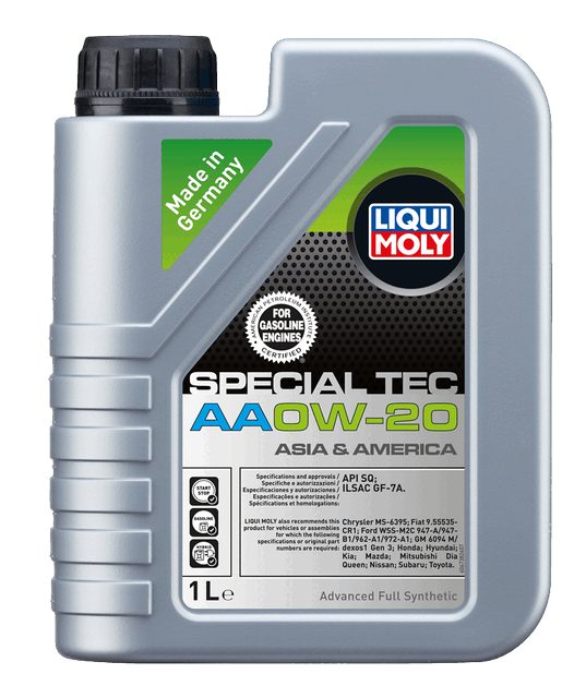 LIQUI MOLY 0W-20 Motor Yağı Special Tec AA 1 Litre (6738) - Orijinal Ürün | ApexParts
