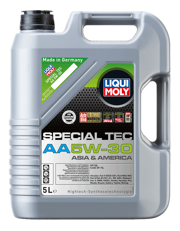 LIQUI MOLY 5W-30 Motor Yağı Special Tec AA 5 Litre (7530) - Orijinal Ürün | ApexParts
