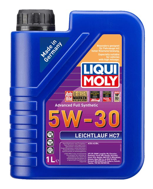 LIQUI MOLY 5W-30 Motor Yağı Leichtlauf HC7 1 Litre (8541) - Orijinal Ürün | ApexParts