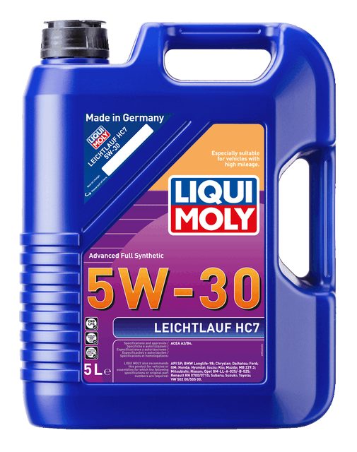 LIQUI MOLY 5W-30 Motor Yağı Leichtlauf HC7 5 Litre (8542) - Orijinal Ürün | ApexParts