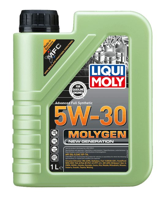 LIQUI MOLY 5W-30 Motor Yağı Molygen New Generation 1 Litre (9047) - Orijinal Ürün | ApexParts