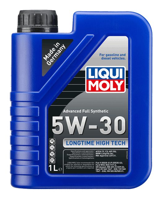 LIQUI MOLY 5W-30 Motor Yağı Longtime High Tech 1 Litre (9506) - Orijinal Ürün | ApexParts