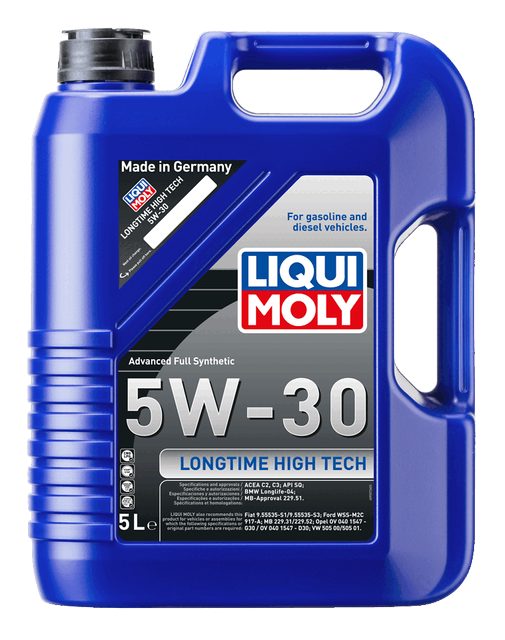 LIQUI MOLY 5W-30 Motor Yağı Longtime High Tech 5 Litre (9507) - Orijinal Ürün | ApexParts