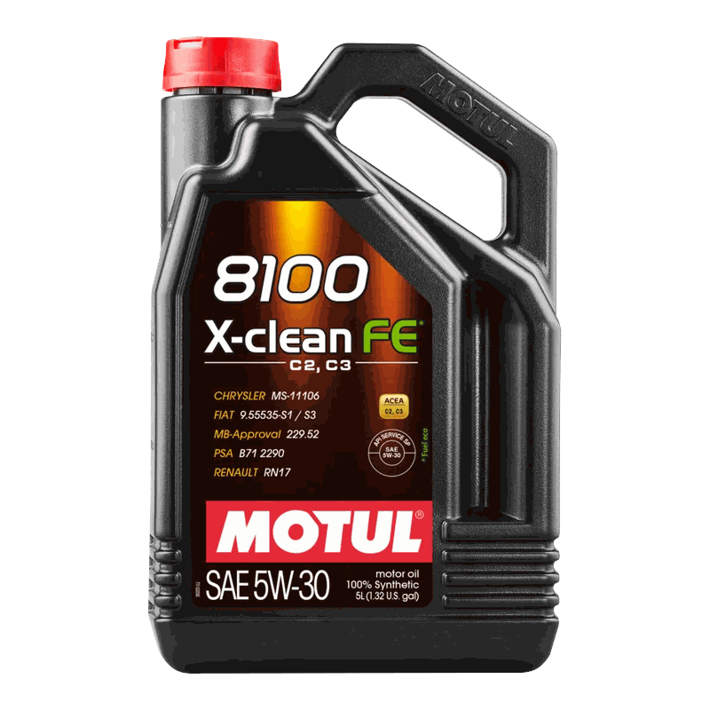 Motul 8100 X-clean FE 5W-30 5 Litre (112781) - Orijinal Ürün | ApexParts